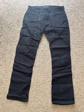 Kenneth Cole Black Straight Leg Chinos